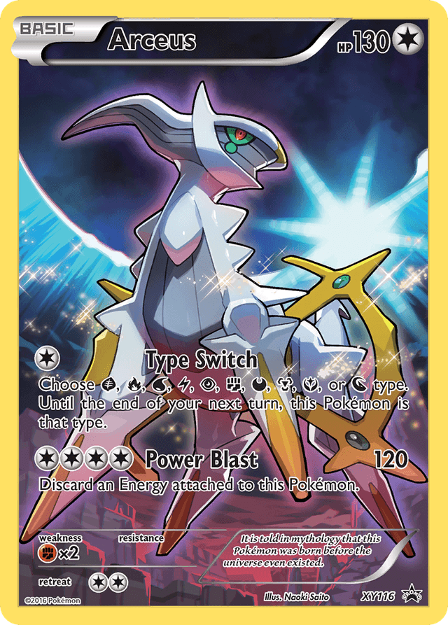 Arceus XYP-XY116
