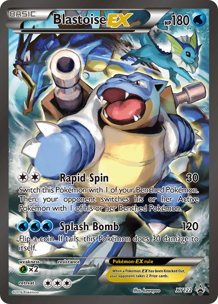 Blastoise-EX XYP-XY122