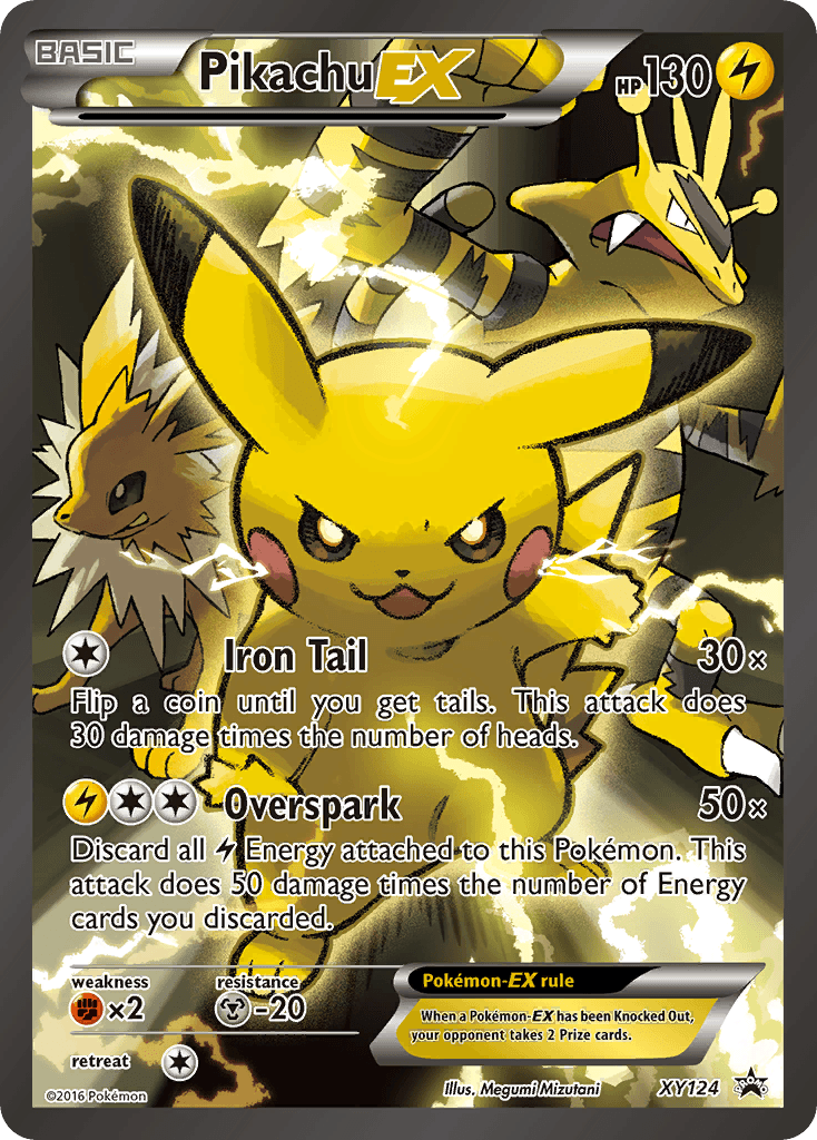 Pikachu-EX XYP-XY124