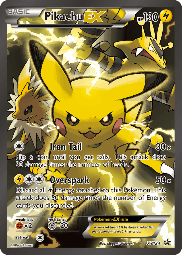 Pikachu-EX XYP-XY124