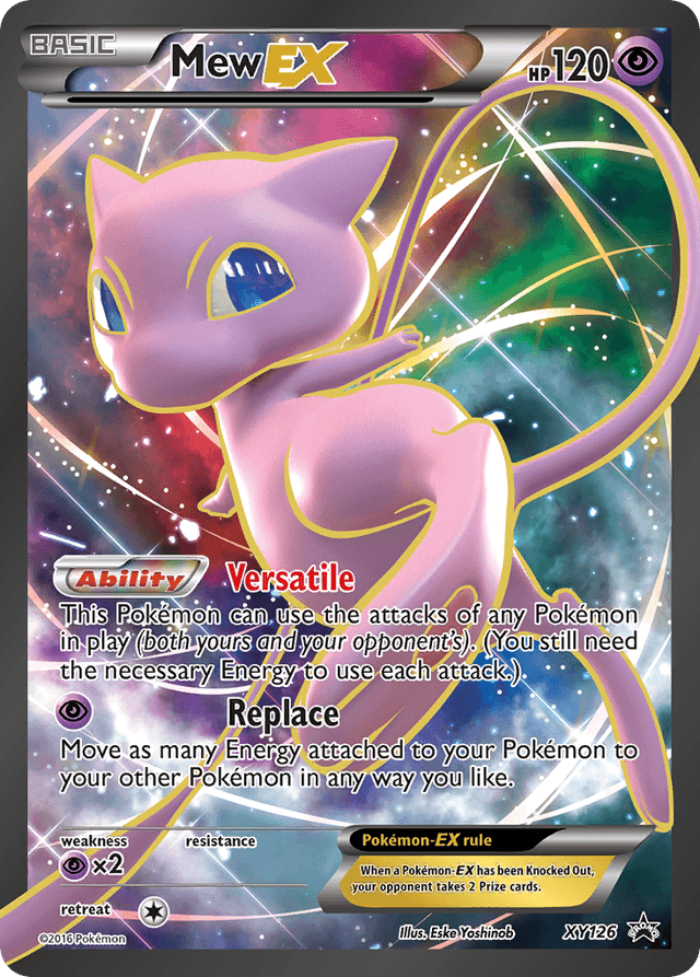 Mew-EX XYP-XY126