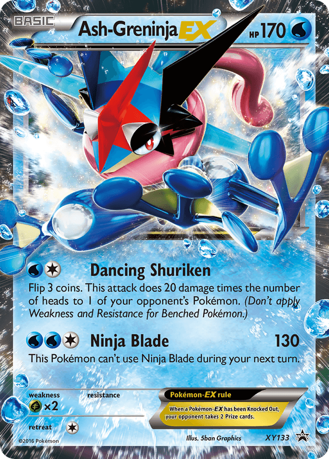 Ash-Greninja-EX XYP-XY133