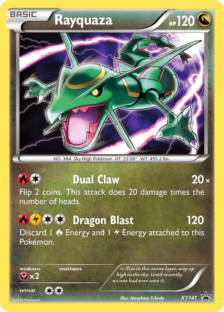 Rayquaza XYP-XY141