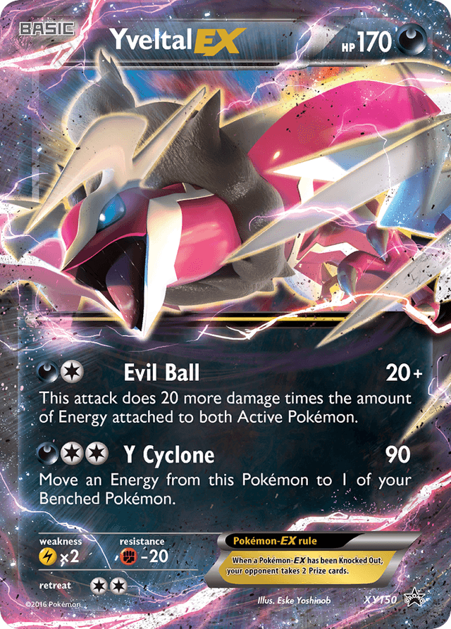 Yveltal-EX XYP-XY150