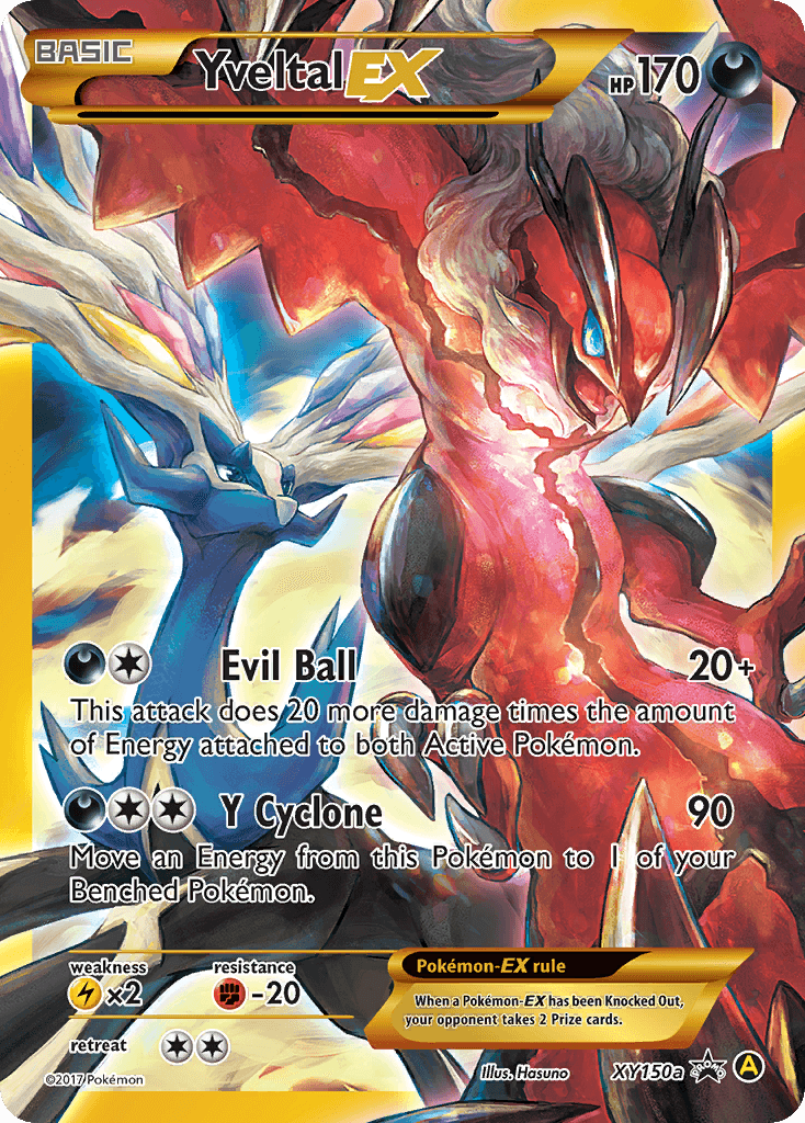 Yveltal-EX XYP-XY150a
