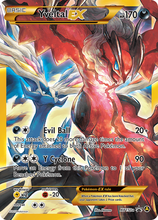 Yveltal-EX XYP-XY150a