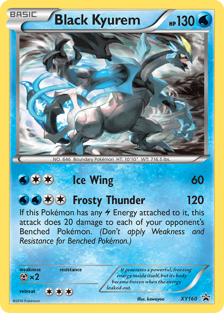 Black Kyurem XYP-XY160