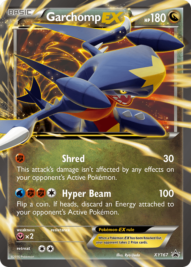 Garchomp-EX XYP-XY167