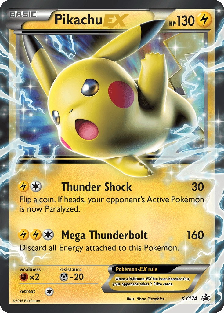 Pikachu-EX XYP-XY174