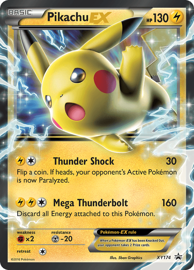 Pikachu-EX XYP-XY174