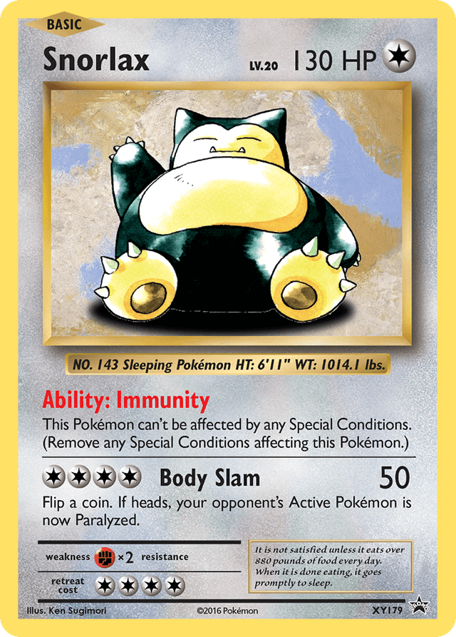 Snorlax XYP-XY179