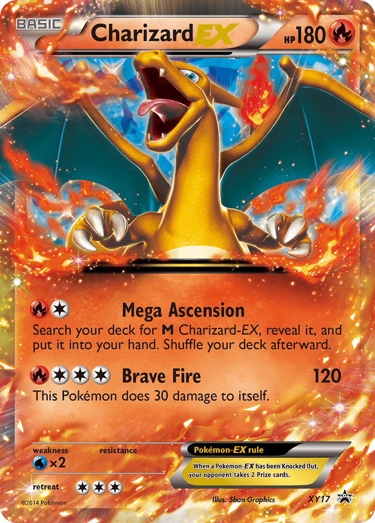 Charizard-EX XYP-XY17