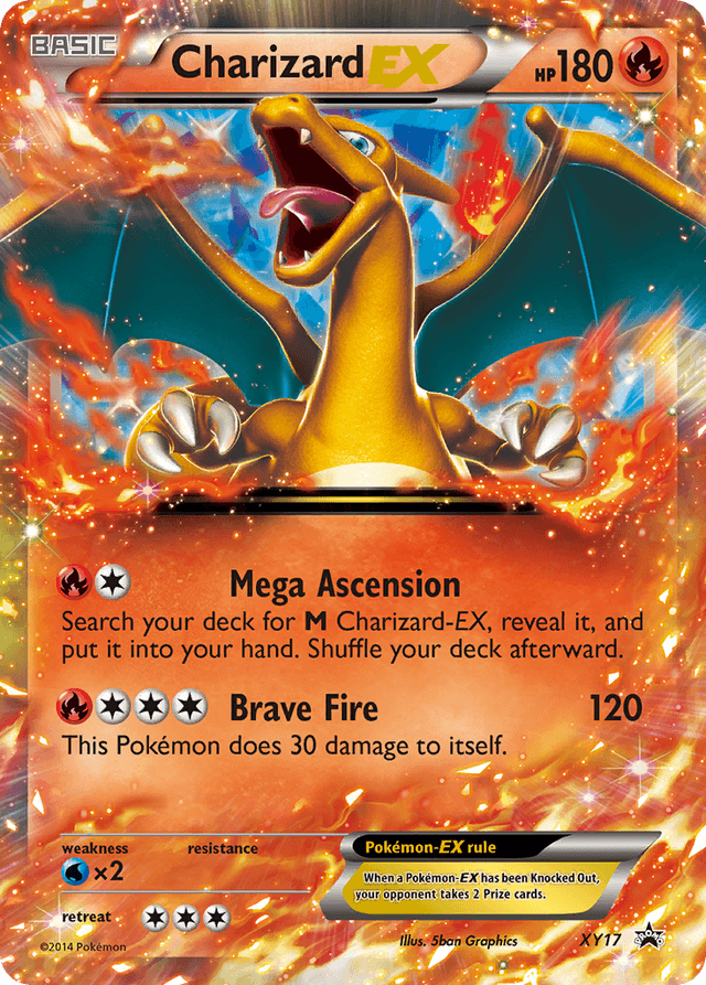 Charizard-EX XYP-XY17