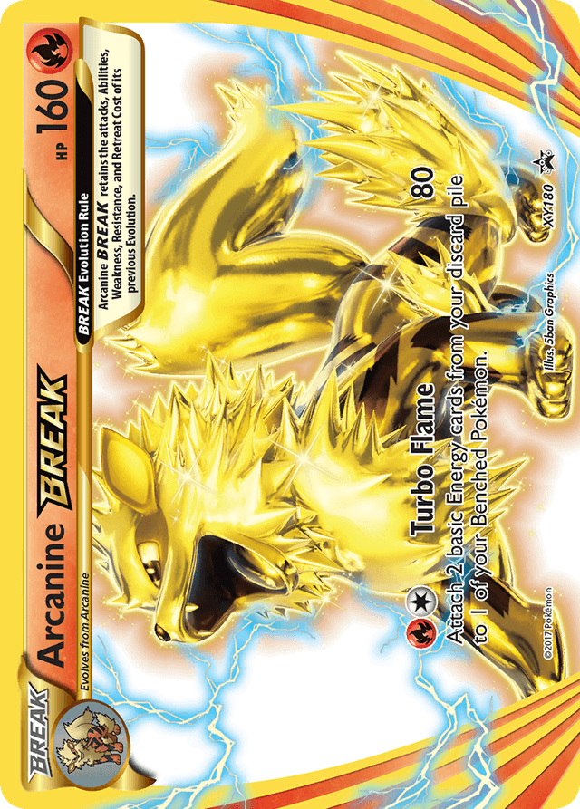 Arcanine BREAK XYP-XY180