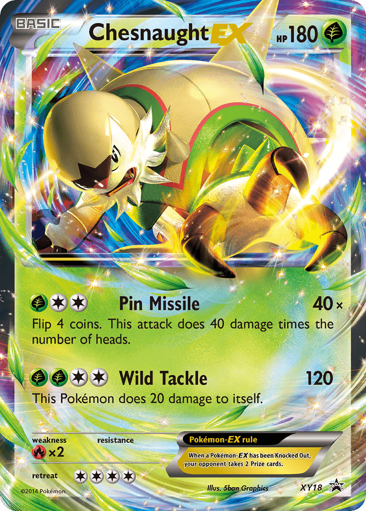 Chesnaught-EX XYP-XY18