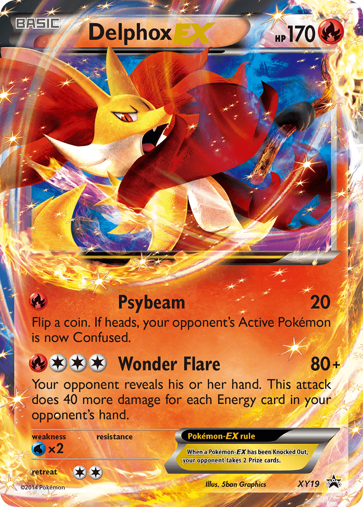 Delphox-EX XYP-XY19
