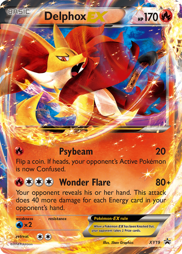 Delphox-EX XYP-XY19