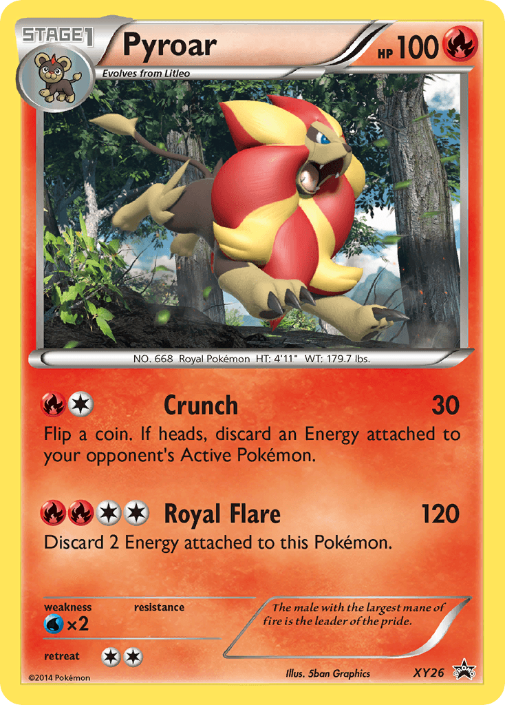 Pyroar XYP-XY26
