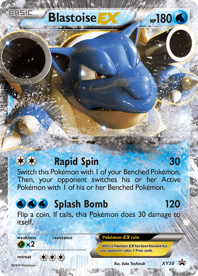 Blastoise-EX XYP-XY30