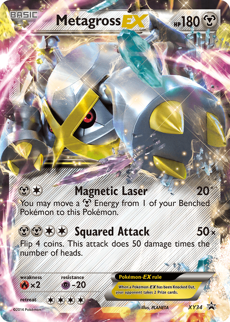 Metagross-EX XYP-XY34