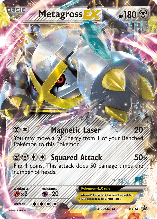 Metagross-EX XYP-XY34