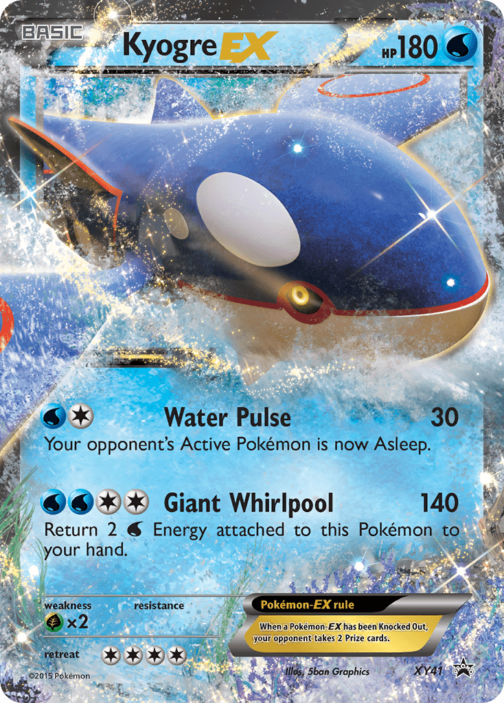Kyogre-EX XYP-XY41