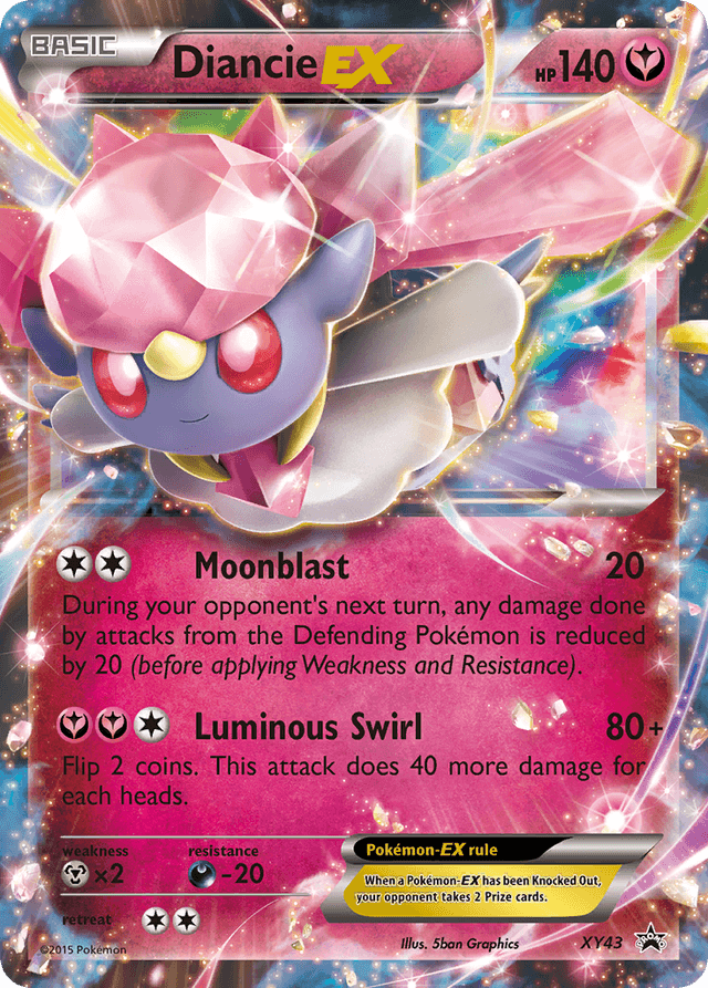Diancie-EX XYP-XY43