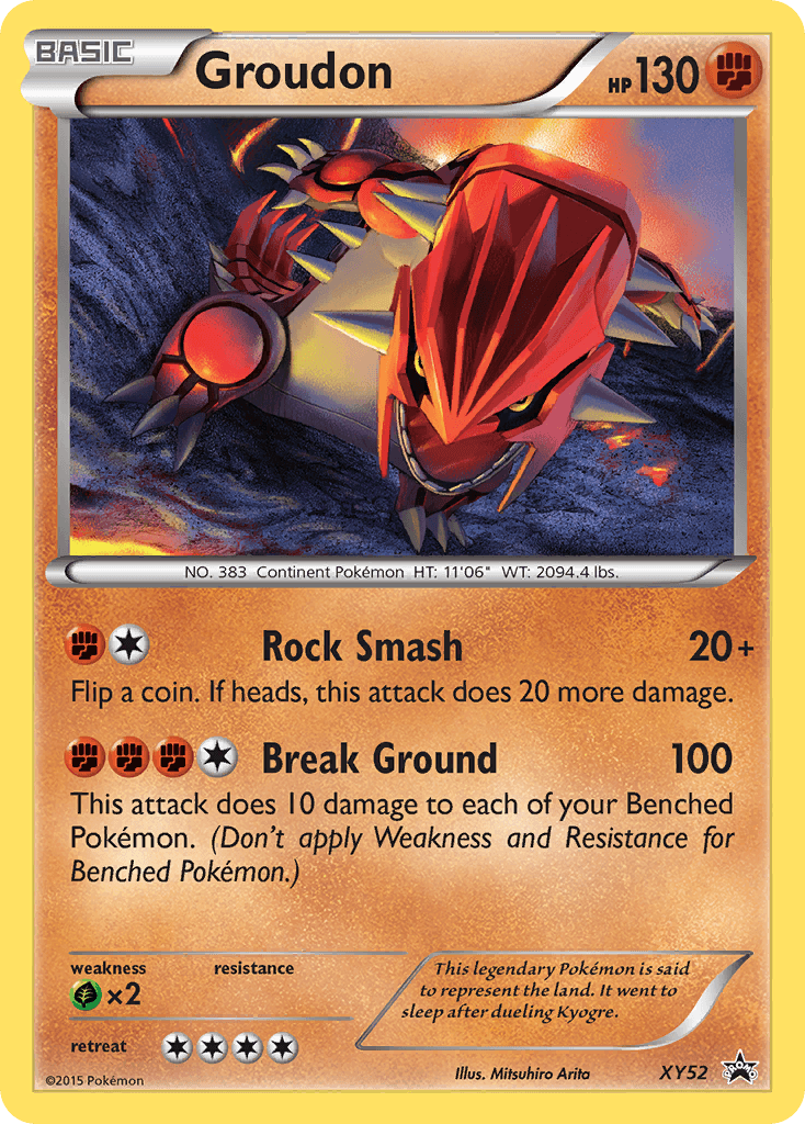 Groudon XYP-XY52
