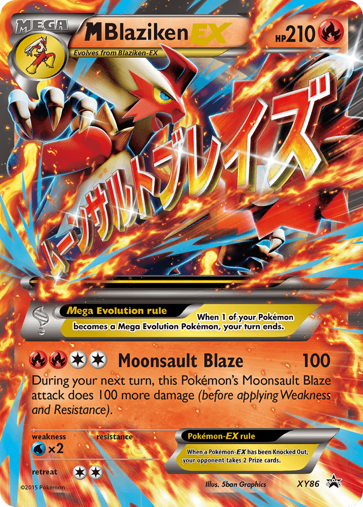 M Blaziken-EX XYP-XY86