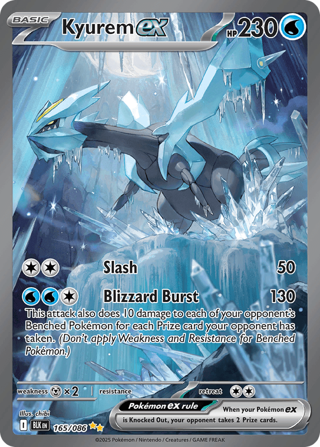 Kyurem ex ZSV10PT5-165