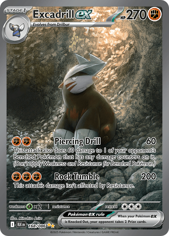 Excadrill ex ZSV10PT5-168