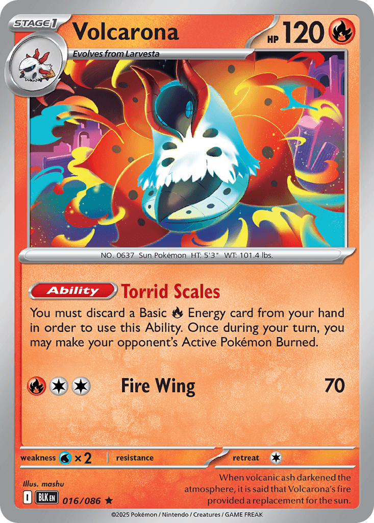 Volcarona ZSV10PT5-16