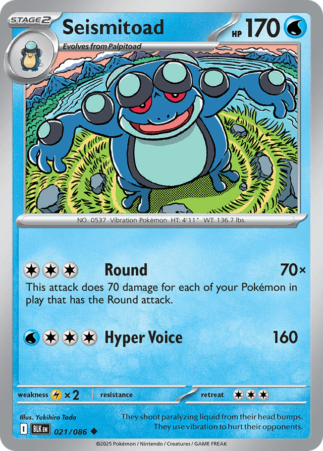 Seismitoad ZSV10PT5-21