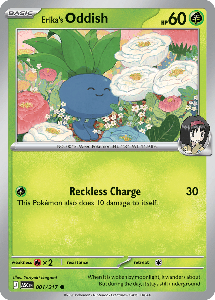 Erika's Oddish ME2PT5-1