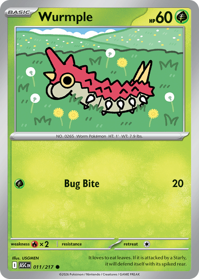 Wurmple ME2PT5-11