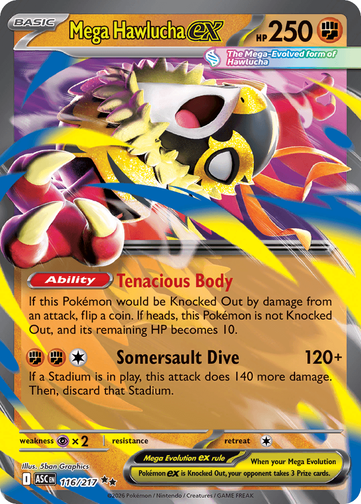Mega Hawlucha ex ME2PT5-116