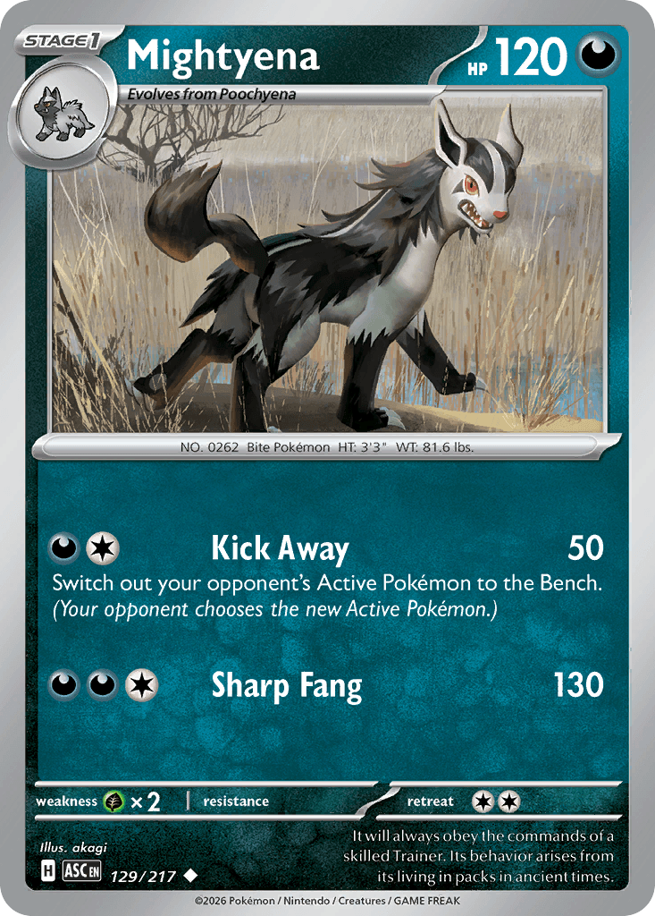Mightyena ME2PT5-129