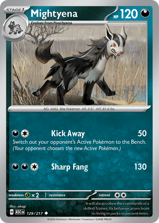 Mightyena ME2PT5-129