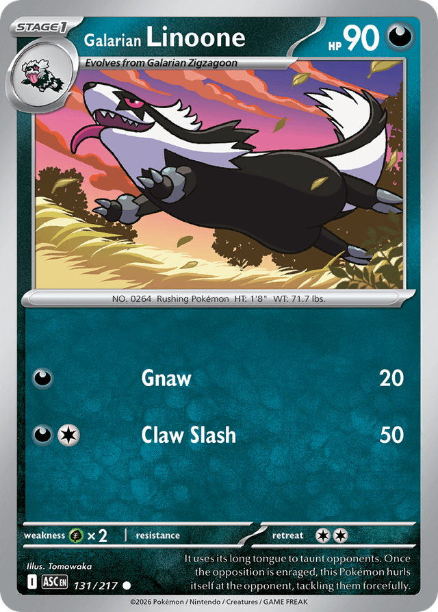 Galarian Linoone ME2PT5-131