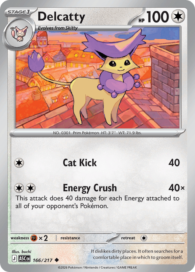 Delcatty ME2PT5-166