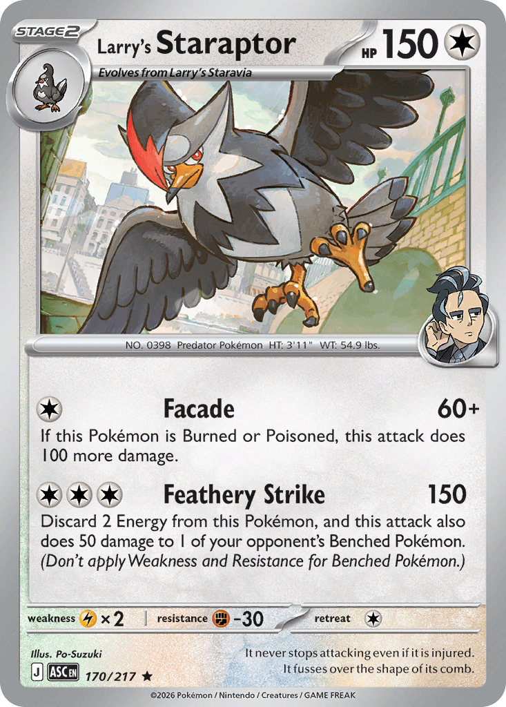 Larry's Staraptor ME2PT5-170