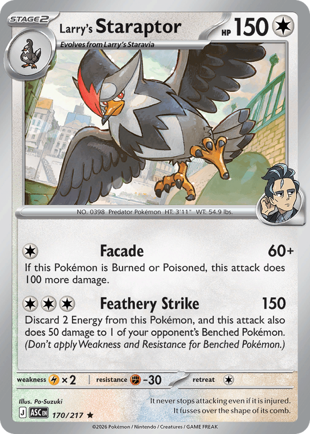 Larry's Staraptor ME2PT5-170