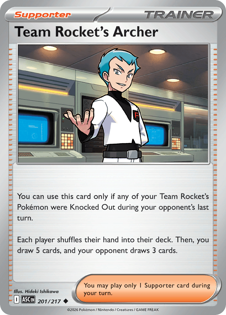 Team Rocket's Archer ME2PT5-201