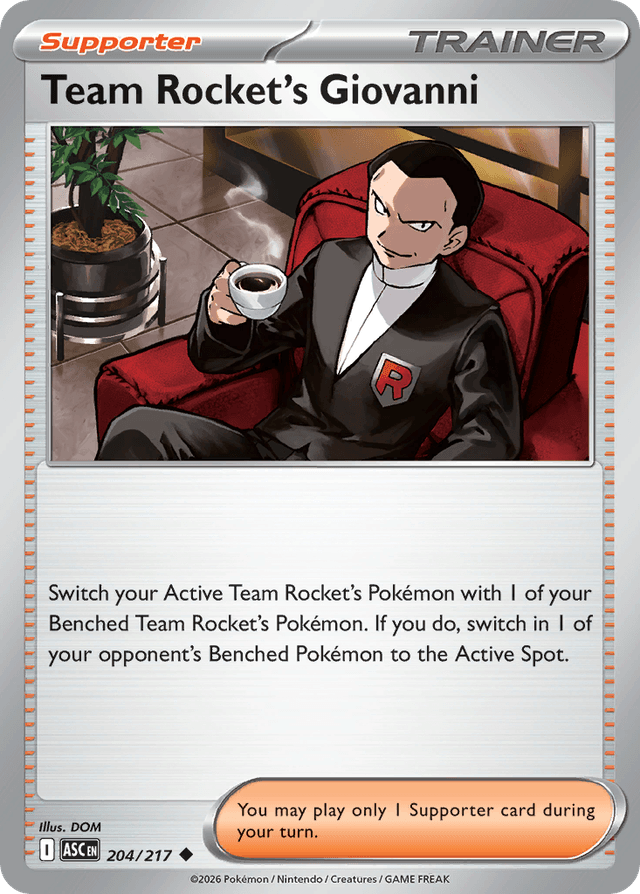 Team Rocket's Giovanni ME2PT5-204