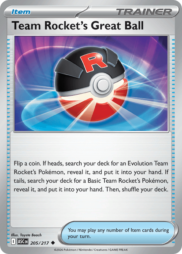 Team Rocket's Great Ball ME2PT5-205