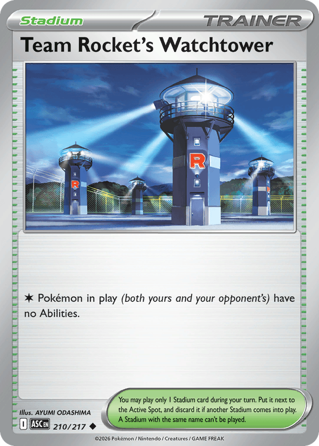 Team Rocket's Watchtower ME2PT5-210