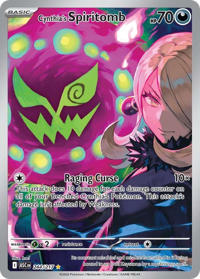 Cynthia's Spiritomb ME2PT5-244