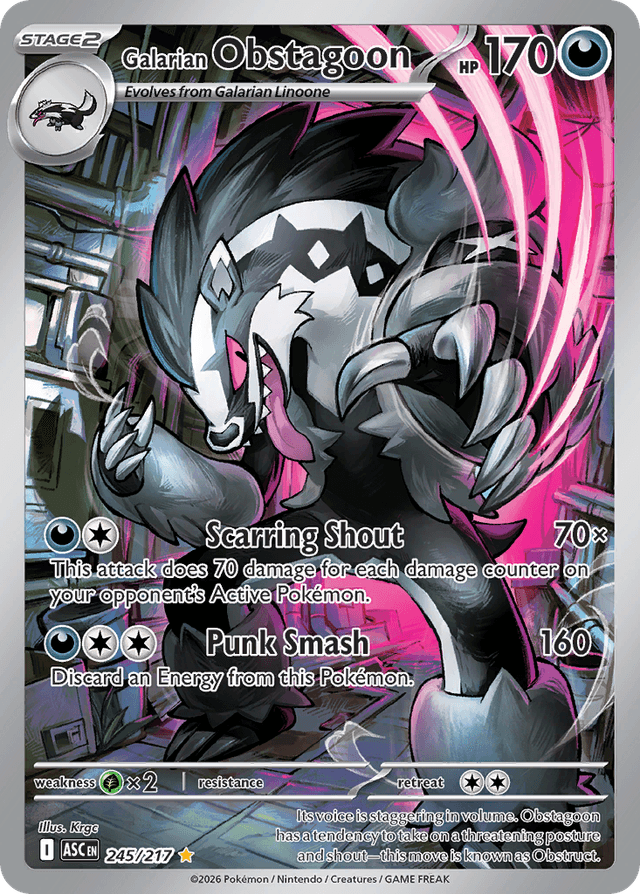 Galarian Obstagoon ME2PT5-245