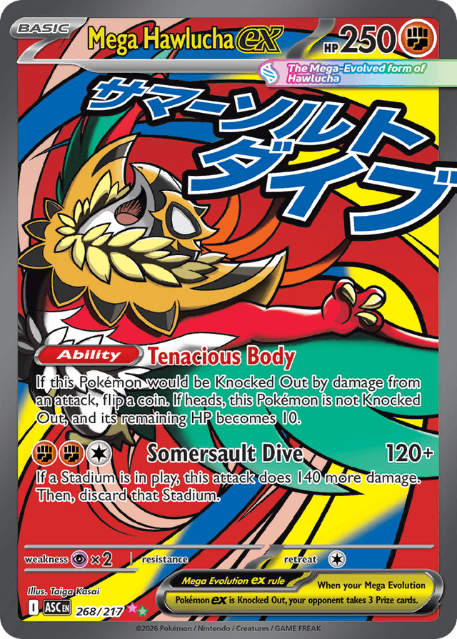 Mega Hawlucha ex ME2PT5-268