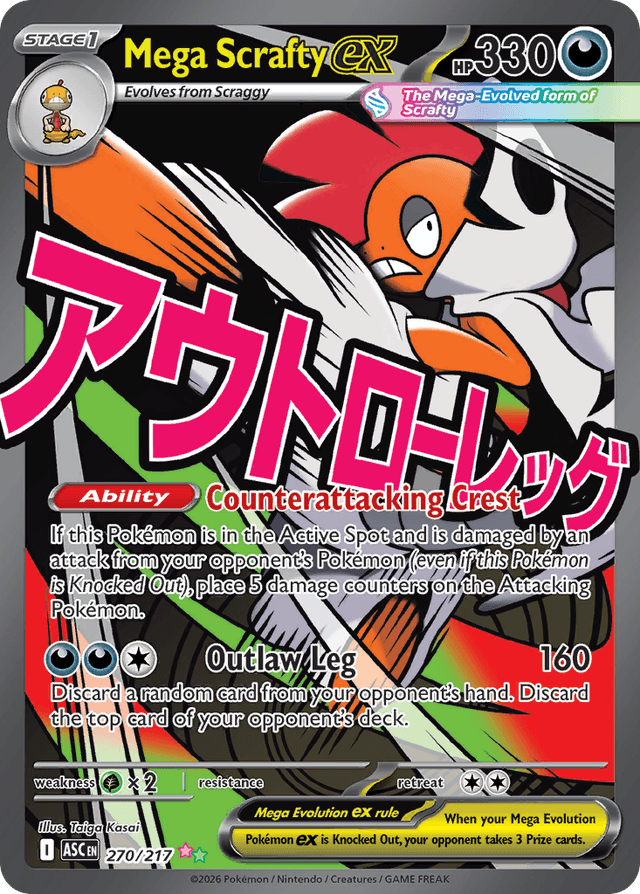 Mega Scrafty ex ME2PT5-270